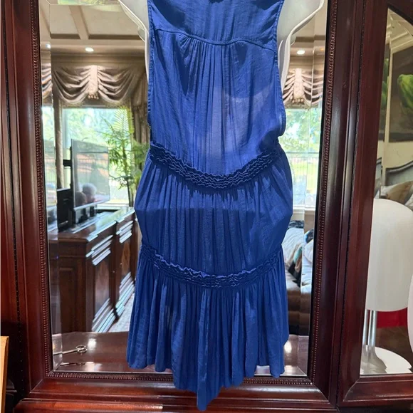 Free People Blue Sleeveless Dress - Picture 2 of 4